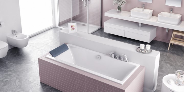 Vasche da bagno in acrilico sistemi di idromassaggio pannelli doccia box doccia piatti doccia produttore di sanitari Polonia